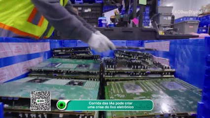 Corrida das IAs pode criar uma crise do lixo eletrônico