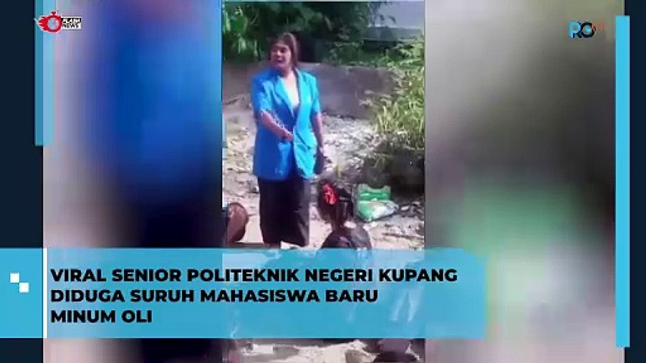 Viral Senior Politeknik Negeri Kupang Diduga Suruh Mahasiswa Baru Minum Oli
