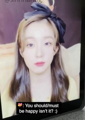 220409 Irene: You should/must be happy isn't it? ⚢