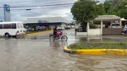 Se registran inundaciones en Mao