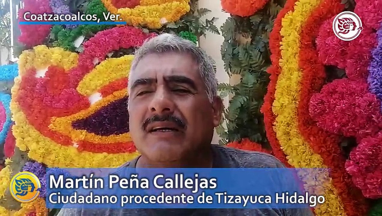 Dia de Muertos: sin precedentes, porteños elogian portadas florales en panteones de Coatzacoalcos