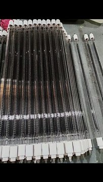 water-proof 15mm*500mm 1600w carbon fiber infrared heating lamp electric heater parts