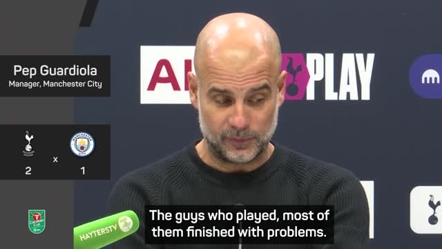 Guardiola 'didn't want to take risks' with Haaland in Carabao Cup
