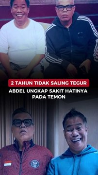2 Tahun Tidak Saling Tegur, Abdel Ungkap Sakit Hatinya pada Temon