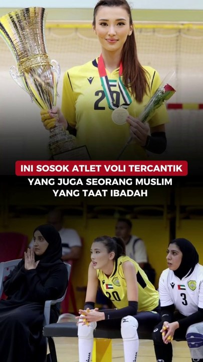 Ini Sosok Atlet Voli Tercantik yang Juga Seorang Muslim yang Taat ibadah