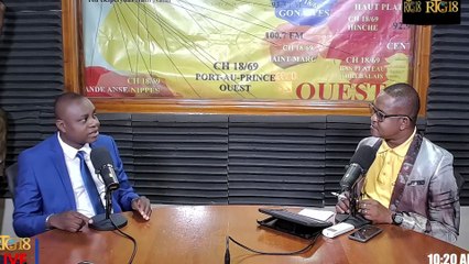 Direktè  CAS la Elionor Devallon pale sou lansman pwogram "MACHE KONTRE" a.