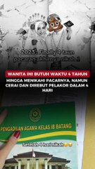 Wanita Ini Butuh Waktu 4 Tahun Hingga Menikahi Pacarnya, Namun Cerai dan Direbut Pelakor Dalam 4 hari
