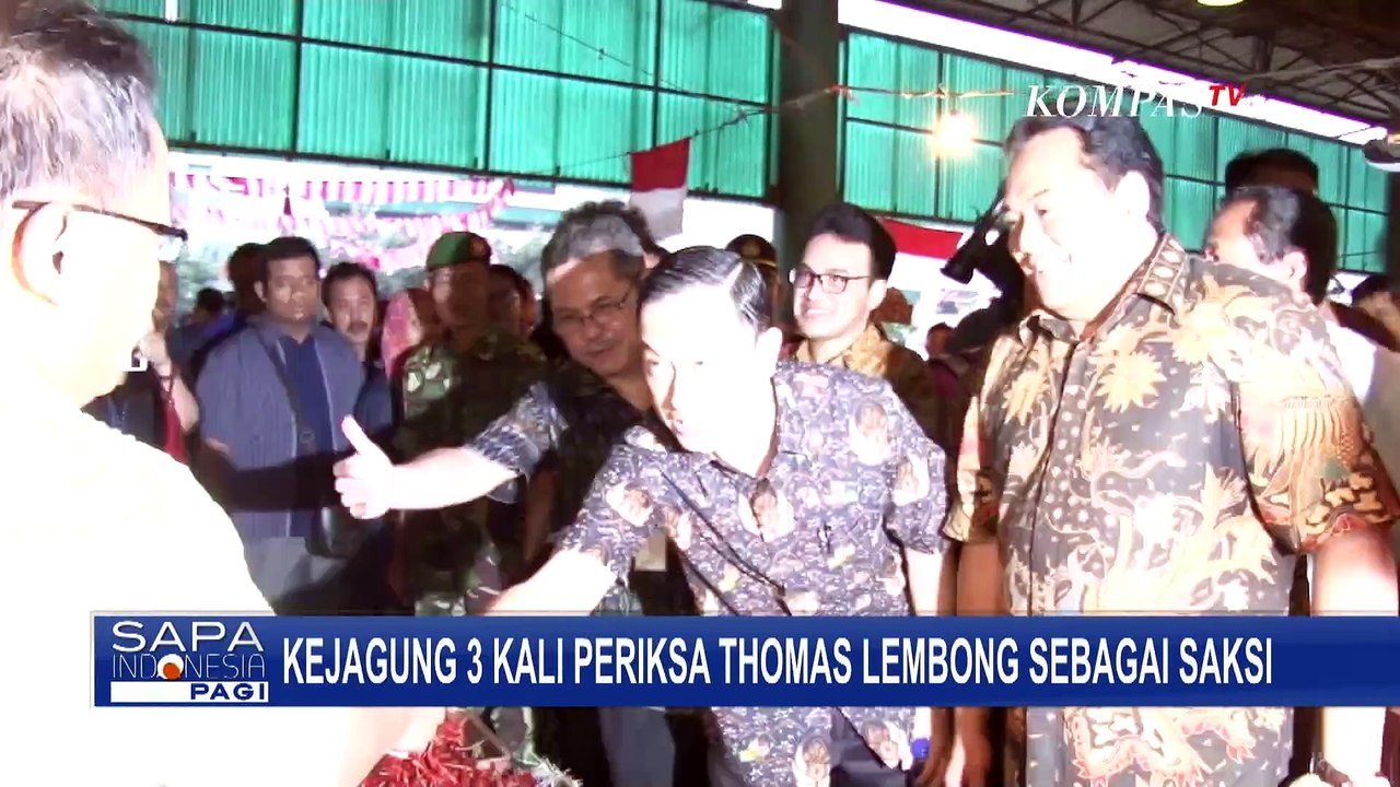Kejagung Ungkap Periksa Tom Lembong 3 Kali Sebelum Ditetapkan Jadi Tersangka Impor Gula