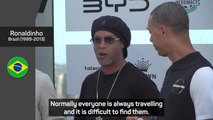 Ronaldinho laughs off talk of a comeback