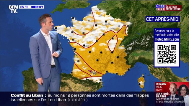 Une grande partie de l'Hexagone sera ensoleillée malgré quelques nuages