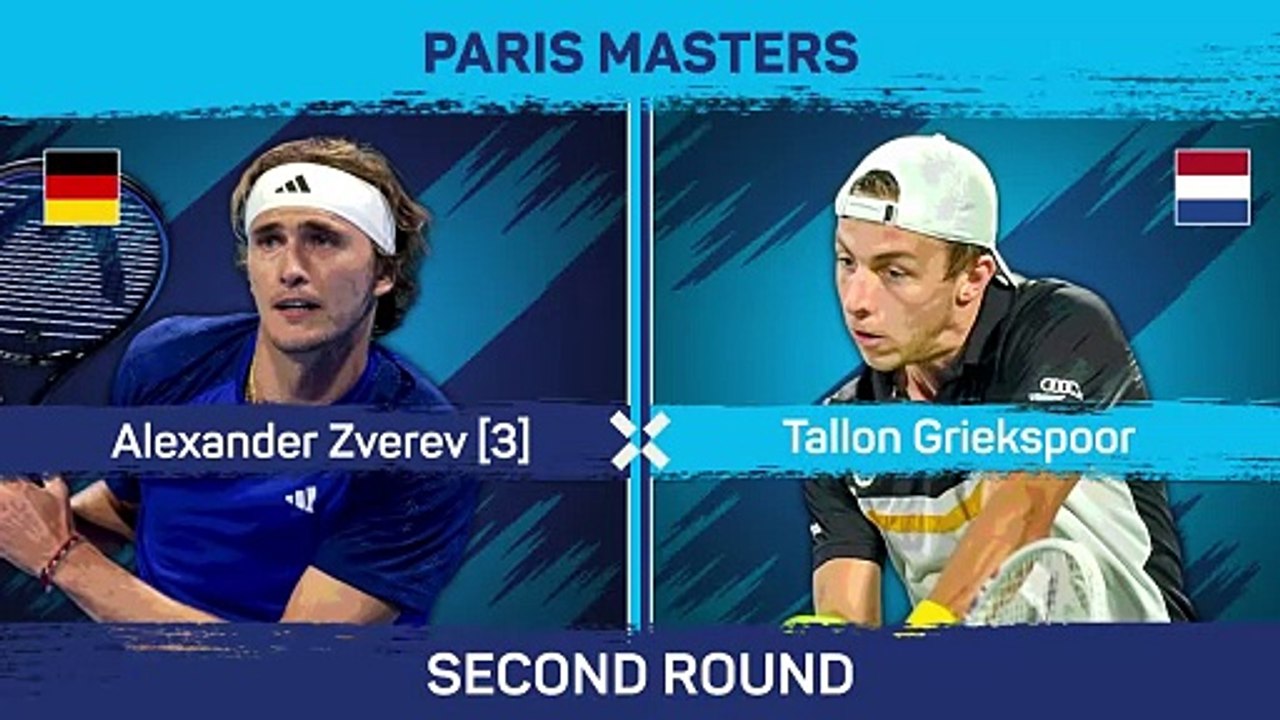 Zverev beats Griekspoor to make Masters 1000 history