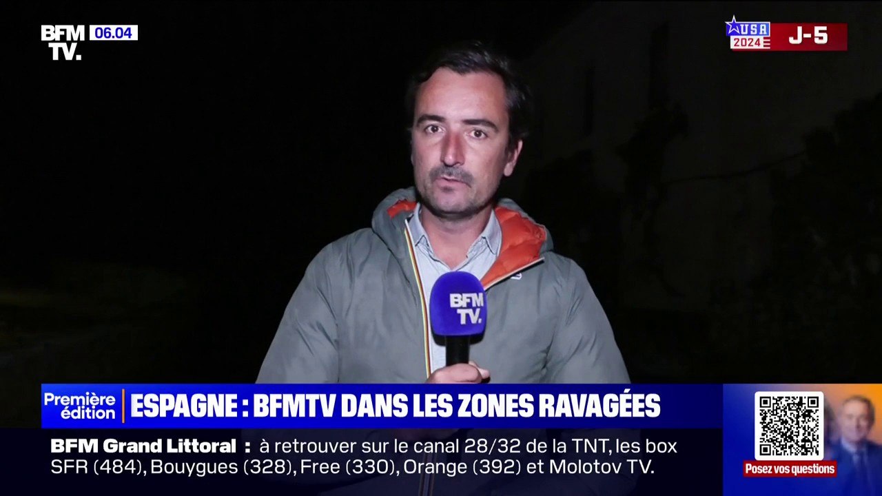 Espagne: le village de Letur, traversé par une rivière, ravagé par les inondations