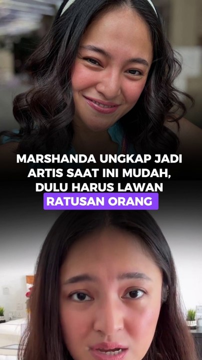 Marshanda Ungkap Jadi Artis Saat Ini mudah, Dulu Harus Lawan Ratusan Orang