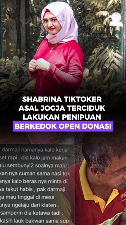 Shabrina TikToker Asal Jogja Terciduk Lakukan Penipuan Berkedok Open Donasi