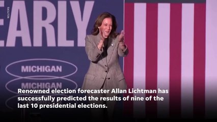 Election forecaster stays by Kamala Harris winning prediction
