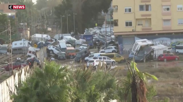 Inondations en Espagne : des habitants sous le choc, après des dégâts considérables