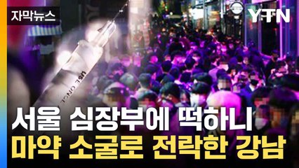 [자막뉴스] '상상초월' 매출 올리던 유흥주점...마약 팔다 경찰에 덜미 / YTN
