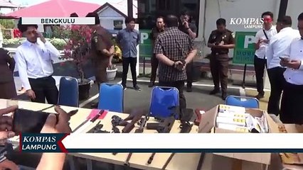 Senpi Rakitan Hingga Narkoba Dimusnahkan