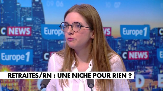 Aurore Bergé s'en prend au RN et LFI au sujet de la réforme des retraites