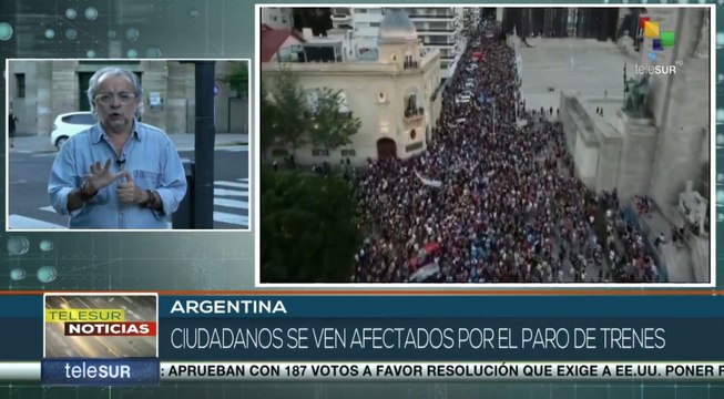 Gremio de transportistas en Argentina convoca a paro general de 24 horas