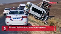 Diyarbakır'da 3 aracın karıştığı feci kaza