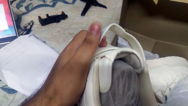 #H&M Off White Sneakers Unboxing & Review! part 2