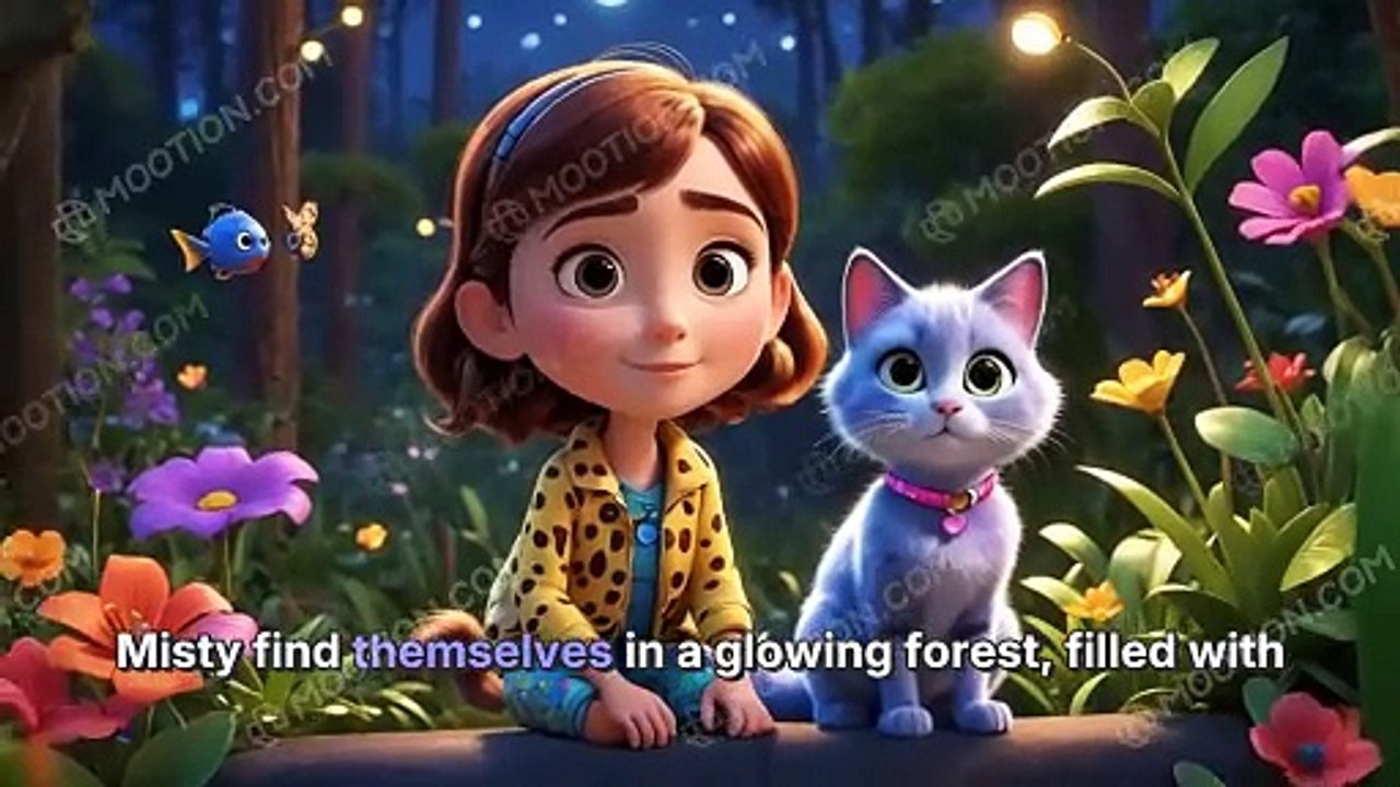 Lilly and the Magic Cat Adventure | Enchanted Journey with Mystical Feline Friend!