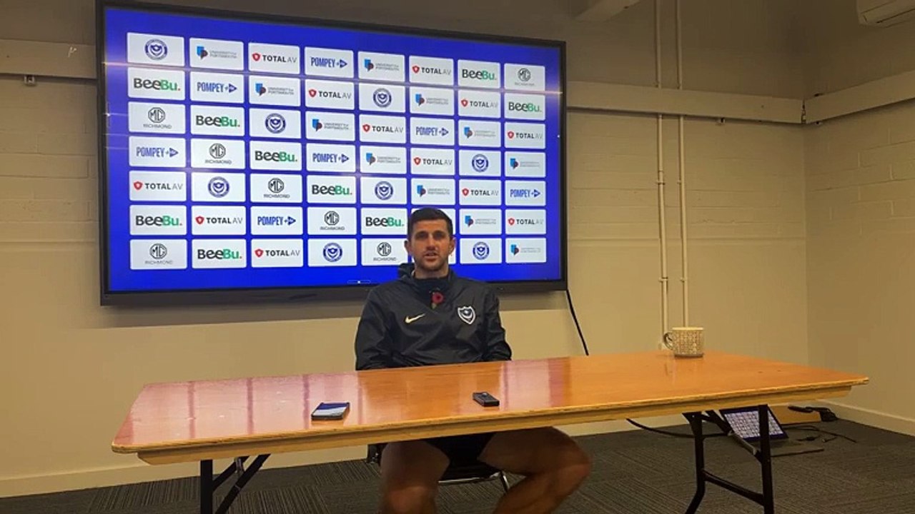 Portsmouth boss John Mousinho previews Hull clash