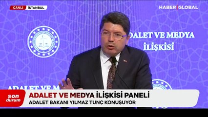 Adalet Bakanı Yılmaz Tunç: "Eski yargı geride kaldı"