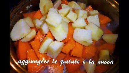 Vellutata di zucca e zenzero con crostini aromatici