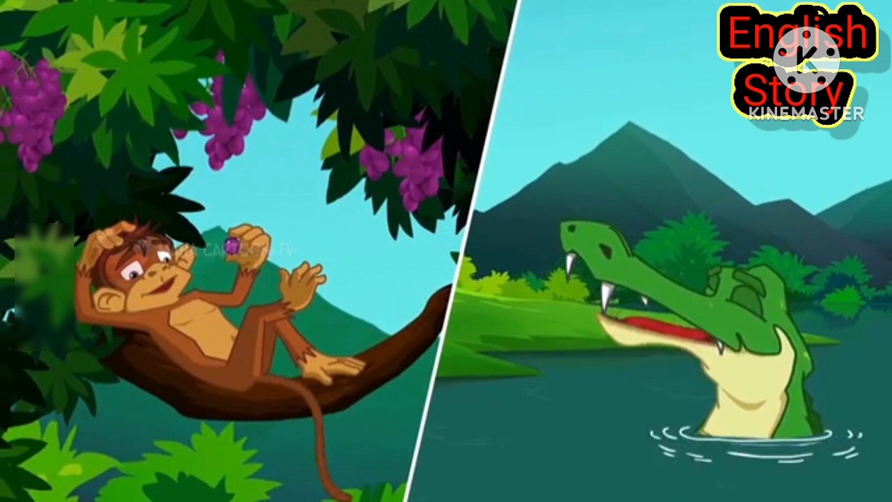 Monkey and The Crocodile