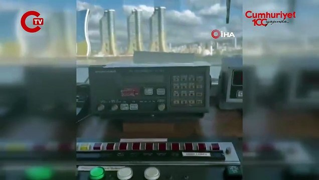 Son dakika... Pendik açıklarında gemi yangını!