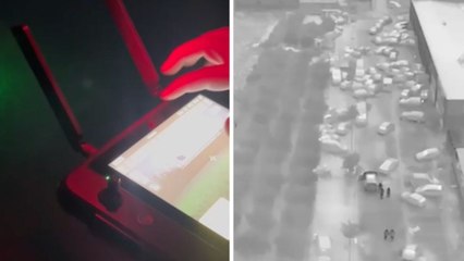 Así maneja la Guardia Civil el dron de visión nocturna que ha localizado a centenares de personas