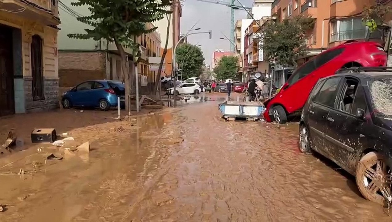 Las tareas de desescombro por la DANA