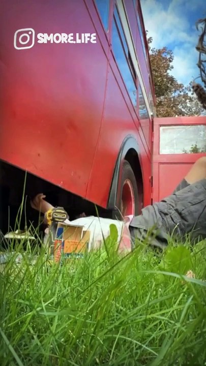 the story of a bus transformed into a van