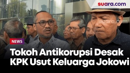 Abraham Samad Cs ke KPK, Desak Pimpinan Antirasuah Usut Dugaan Korupsi Keluarga Jokowi