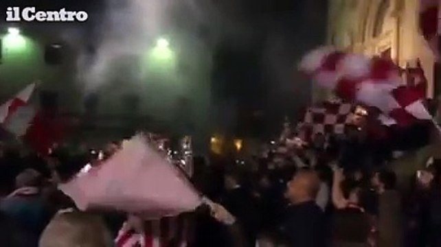 Teramo, citt? in festa per la serie B