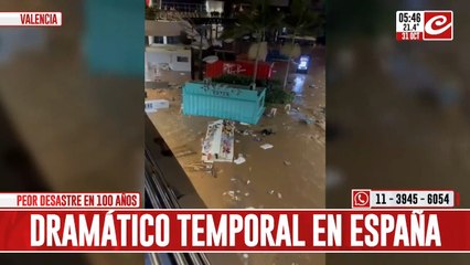 Dramático temporal en España: ya son 95 las personas fallecidas