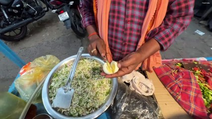Popular Massive Boiled Egg Fry of Bihar _ Patna Street Food