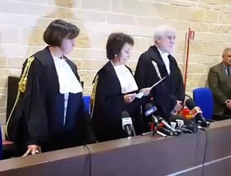 Grandi rischi, la lettura della sentenza d'appello: assolti sei dei sette imputati