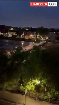 İspanya'da sel suları dev köprüyü 3 saniye içinde yerle bir etti