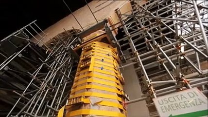 L'Aquila, Basilica di Collemaggio: il promo Eni sulle fasi del restauro