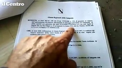 Rifiuti, ecco il documento che lega Chieti a Napoli