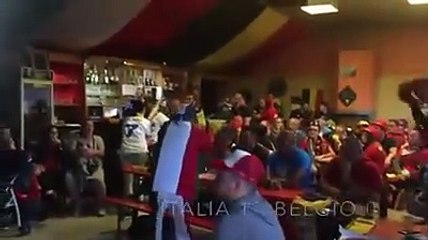 Italia-Belgio 2-0, la festa degli emigrati italiani