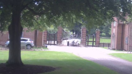 Drink driver smashes into gates of PM’s country house