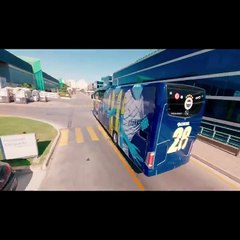 Fenerbahçe'nin yeni takım otobüsü tanıtıldı!