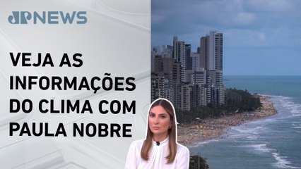 Sul e Nordeste em alerta para ventania nesta quinta (31) | Previsão do Tempo
