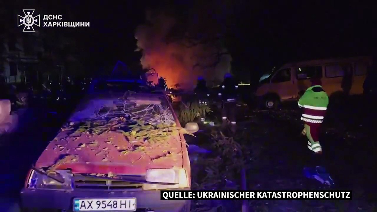 Russischer Angriff auf Charkiw - Kind getötet