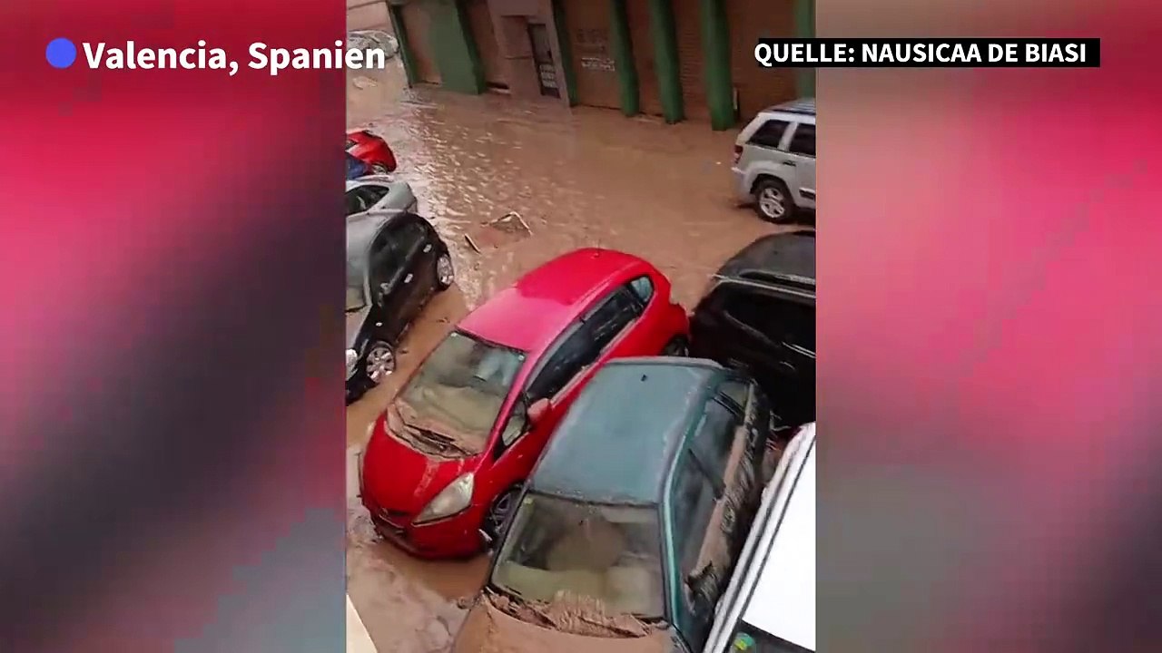 Spanien: Apokalyptische Szenen nach Unwetterkatastrophe