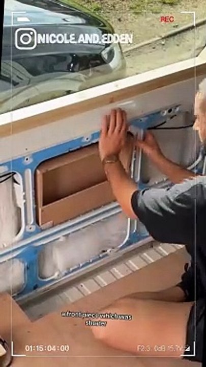 How to make storage hoods for your van
